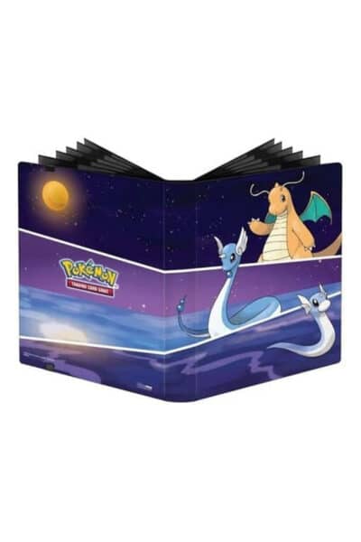 Starry Dragonite A4 Mappe til 360 kort med Dragonite og Dragonair på omslaget