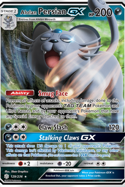 Alolan Persian GX 129/236