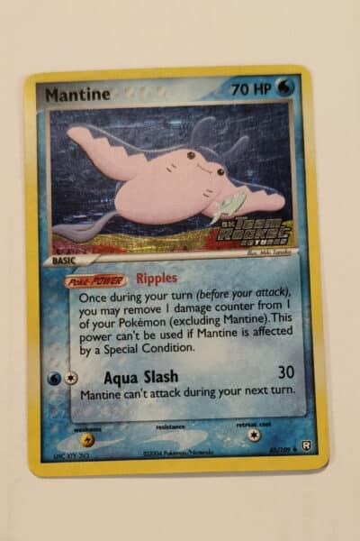 Mantine 45/109 Team Rocket Returns Reverse Holo
