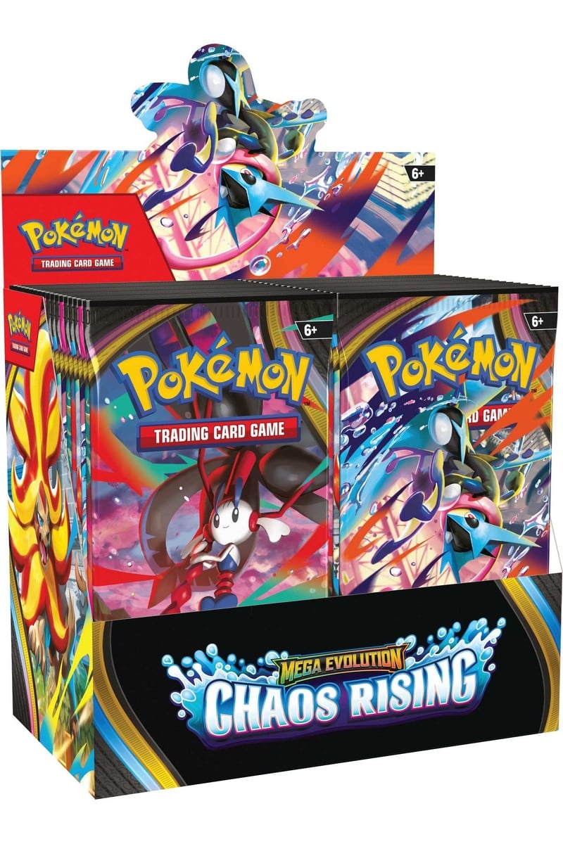 Chaos Rising Booster Box med 36 engelske boosterpakker