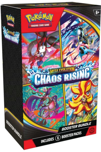 Chaos Rising Booster Bundle med 6 engelske boosterpakker