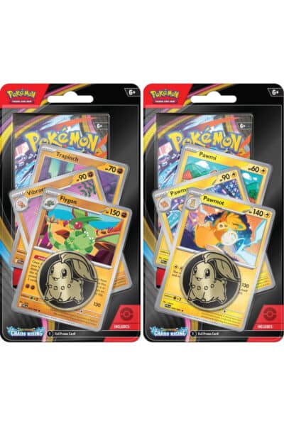 Chaos Rising Premium Blister med Flygon og Pawmot – vælg én variant