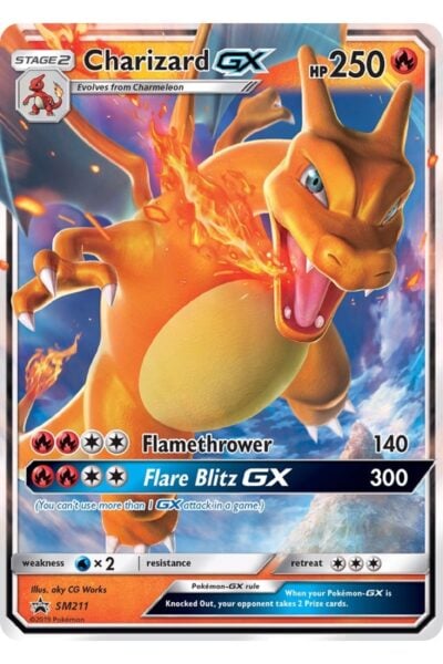 Charizard-GX SM211 SM Black Star Promos