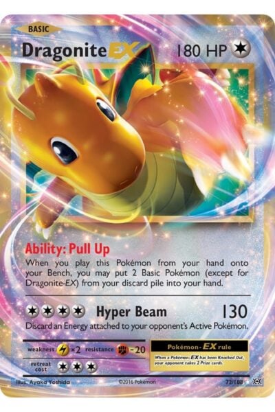 Dragonite-EX 72/108 Evolutions