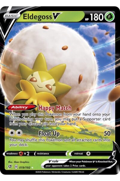 Eldegoss V 19/192 Rebel Clash