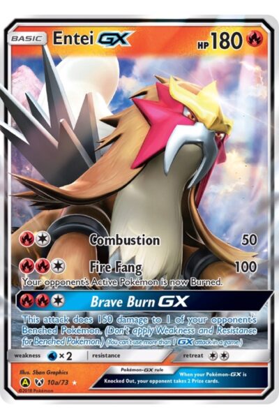 Entei-GX 10a/73 Shining Legends