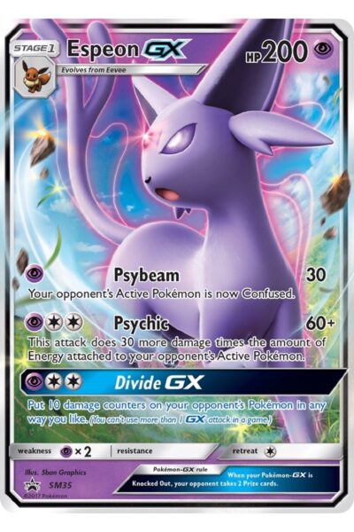 Espeon-GX SM35 Stor SM Black Star Promos