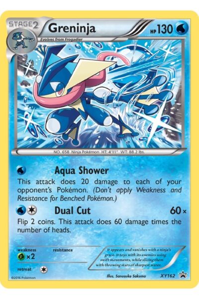 Greninja XY162 XY Black Star Promos