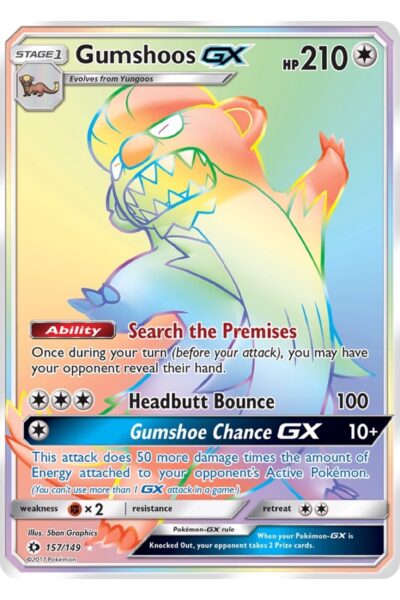 Gumshoos-GX 157/149 Sun & Moon