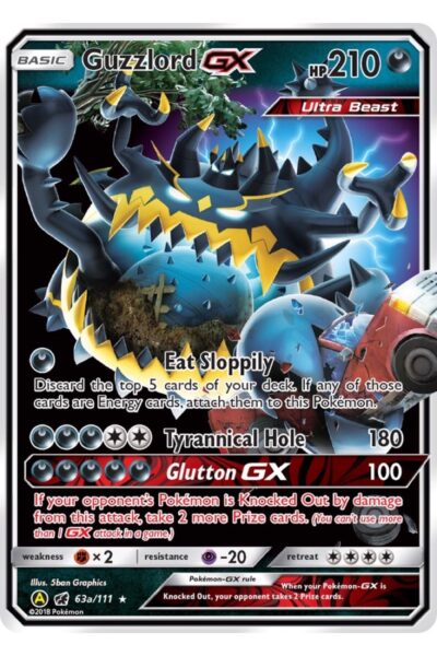 Guzzlord-GX 63a/111 Stor Crimson Invasion