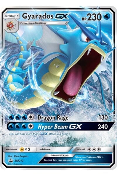 Gyarados-GX SM212 SM Black Star Promos