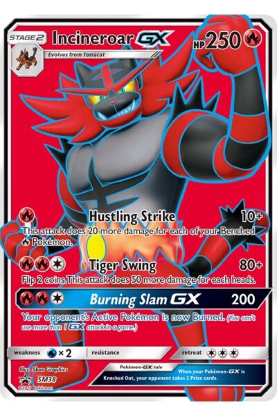 Incineroar-GX SM38 Stor SM Black Star Promos