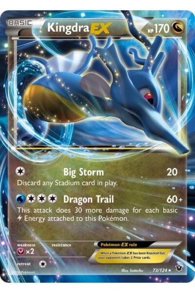 Kingdra-EX 73/124 Stor Fates Collide