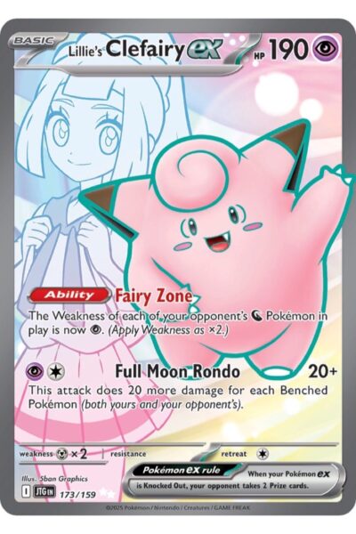 Lillie's Clefairy ex 173/159 Journey Together