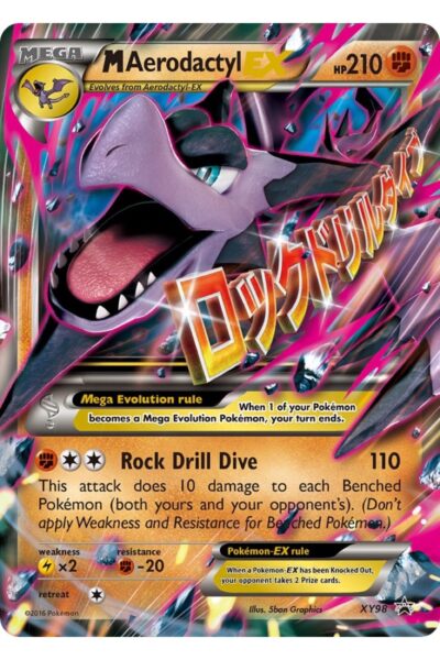 M Aerodactyl-EX XY98 Stor XY Black Star Promos