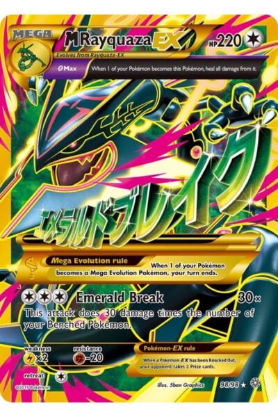M Rayquaza-EX 98/98 Stor Ancient Origins