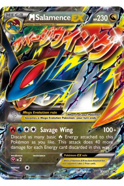 M Salamence-EX XY171 Stor XY Black Star Promos
