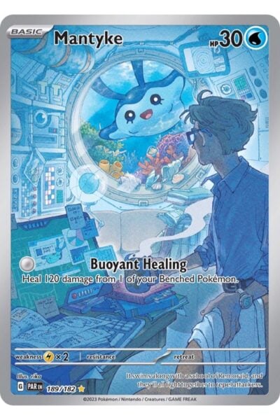 Mantyke 189/182 Illustration Rare fra Paradox Rift, illustreret af rika