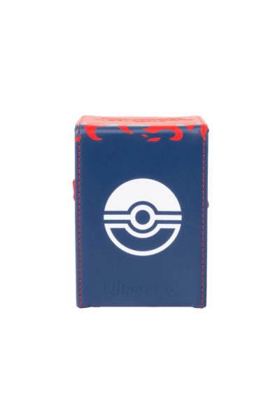 Mega Charizard Y Deck Box i Læder – bagside
