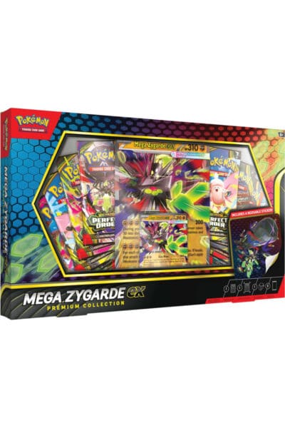 Mega Zygarde ex Premium Collection med 8 boosterpakker