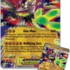 Mega Zygarde ex foil-promokort og stort lenticular-promokort fra Premium Collection