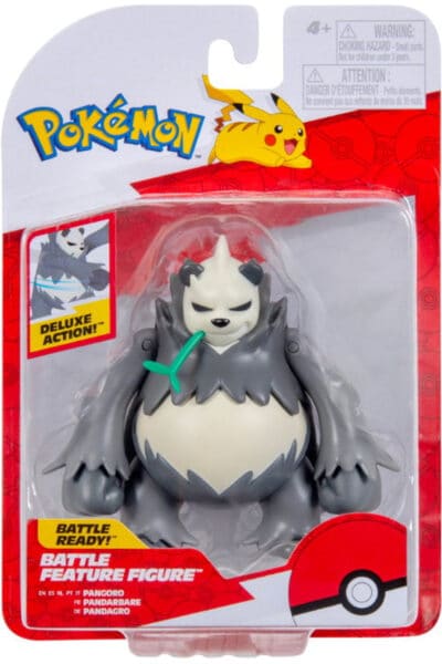 Pangoro Battle Feature Figur – figur i emballage