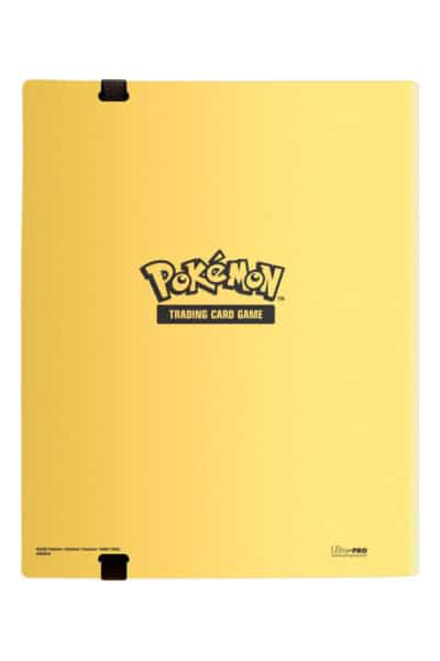 Pikachu A4 Mappe til 360 kort – bagside