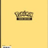 Pikachu A5 Mappe til 80 kort – bagside