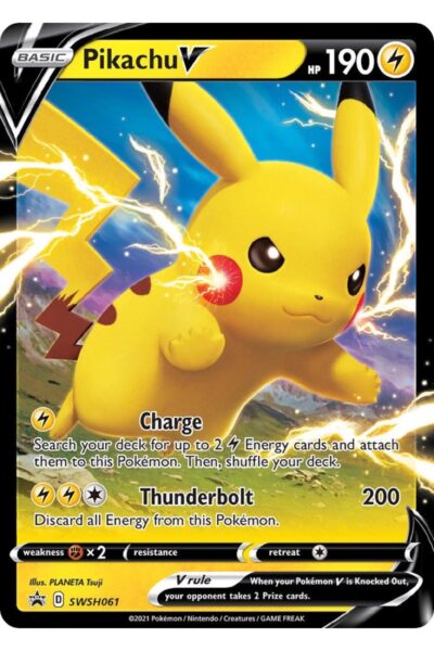 Pikachu V SWSH061 SWSH Black Star Promos