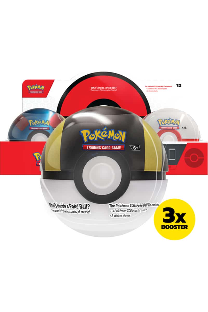 Poké Ball Tin Reprint – eksempler på designs, prisen gælder én tin