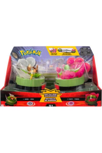 Pokémon Battle Disc Showdown med Eevee og Ralts – sæt i emballage