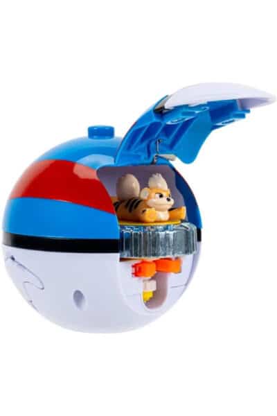 Pokémon Battle Spinner med Growlithe – Growlithe-spinner i åben Great Ball