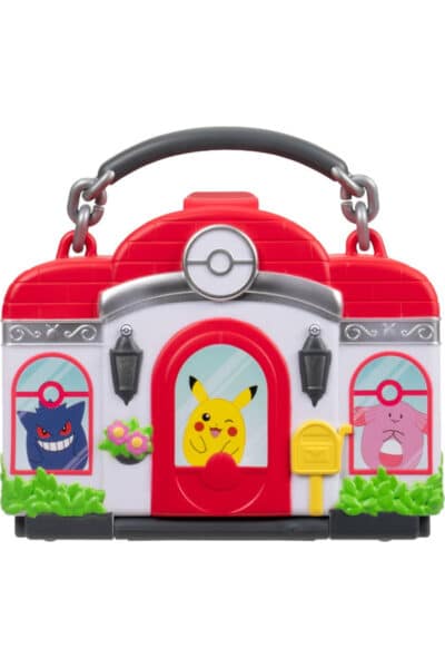 Pokémon Squishalongs Pokémon Center Legesæt – legesættet foldet sammen