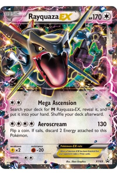 Rayquaza-EX XY69 Stor XY Black Star Promos