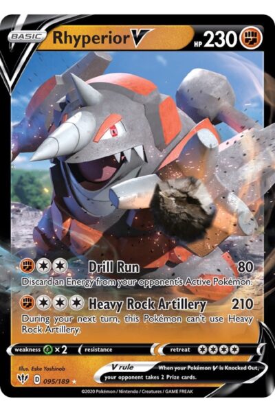 Rhyperior V 95/189 Darkness Ablaze
