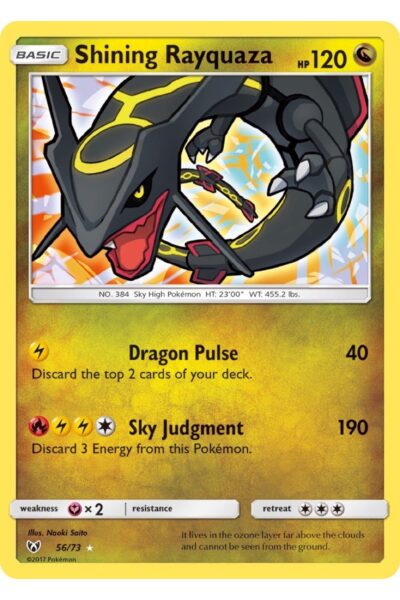 Shining Rayquaza 56/73 Shining Legends