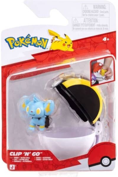 Shinx Clip 'N' Go med Ultra Ball – sæt i emballage