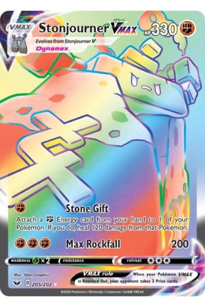 Stonjourner VMAX 205/202 Sword & Shield
