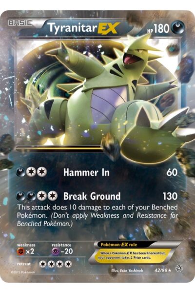 Tyranitar-EX 42/98 Ancient Origins