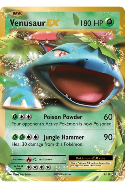 Venusaur-EX 1/108 Evolutions