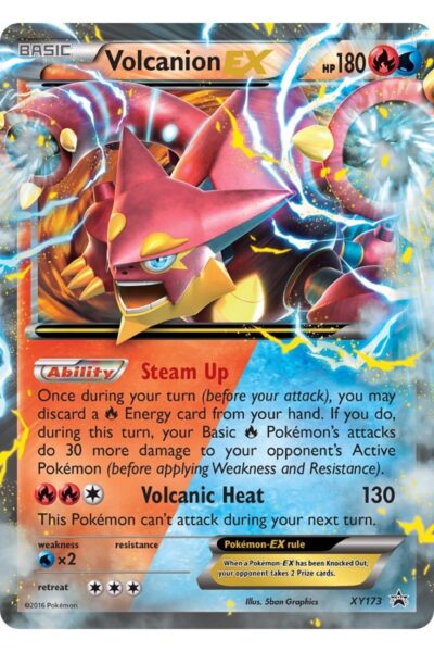 Volcanion-EX XY173 XY Black Star Promos