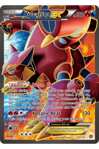 Volcanion-EX 107/114 Steam Siege