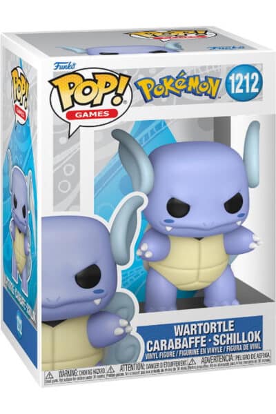 Wartortle Funko Pop Vinyl Figur – figur i emballage