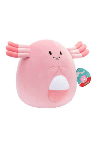 Squishmallows Chansey bamse 25 cm set skråt fra siden