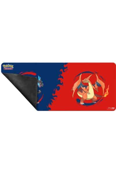 Stor Mega Charizard X og Mega Charizard Y Spillemåtte – 183 × 76 cm