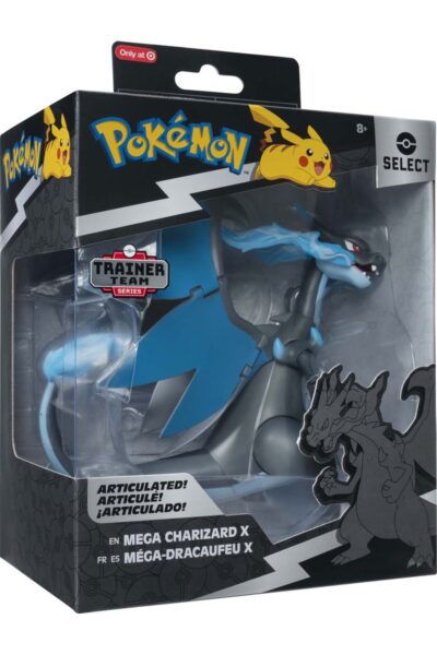 Mega Charizard X Pokémon Select Figur – 15 cm