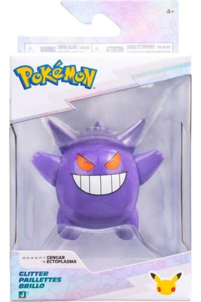 Gengar Glitter Pokémon Battle Figure – 8 cm – 30th Anniversary