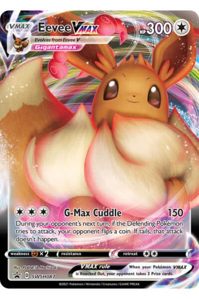 Eevee VMAX SWSH087 – SWSH Black Star Promos