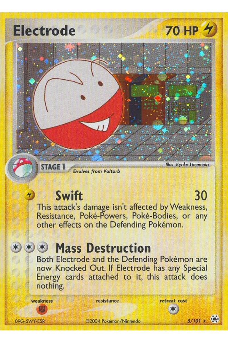 Electrode 5/101 Holo – Hidden Legends