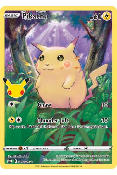 Pikachu 5 – Celebrations